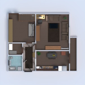 floorplans butas baldai dekoras vonia miegamasis svetainė virtuvė vaikų kambarys apšvietimas namų apyvoka kavinė valgomasis аrchitektūra 3d