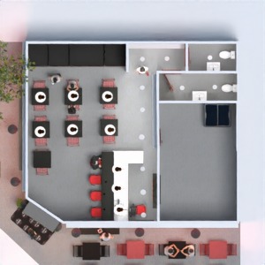 floorplans dekor café esszimmer architektur 3d