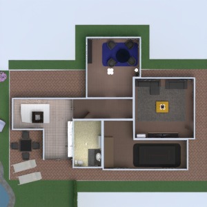 floorplans 装饰 卧室 客厅 厨房 3d