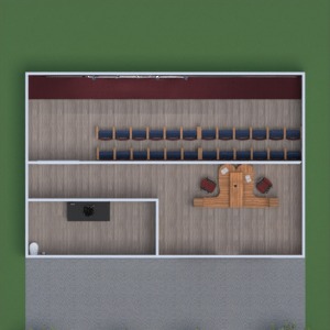 floorplans meble oświetlenie architektura mieszkanie typu studio wejście 3d