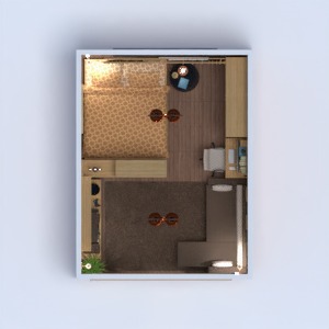 planos muebles decoración dormitorio salón iluminación trastero 3d