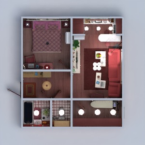 floorplans mieszkanie meble wystrój wnętrz łazienka sypialnia pokój dzienny kuchnia remont wejście 3d