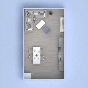 floorplans dom pokój dzienny kuchnia 3d