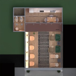 floorplans meble wystrój wnętrz architektura mieszkanie typu studio wejście 3d
