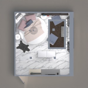 планировки спальня 3d