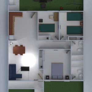 floorplans dom wystrój wnętrz gospodarstwo domowe mieszkanie typu studio 3d