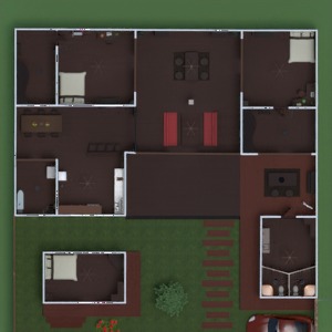 floorplans dom meble wystrój wnętrz łazienka sypialnia kuchnia na zewnątrz oświetlenie jadalnia architektura 3d