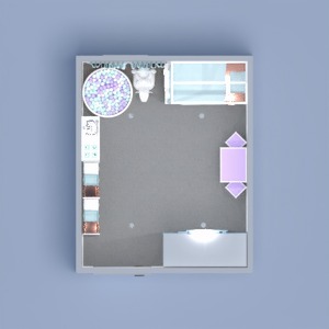 floorplans dekoras vaikų kambarys sandėliukas 3d
