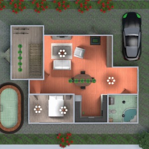 floorplans mieszkanie dom taras meble wystrój wnętrz łazienka sypialnia pokój dzienny kuchnia pokój diecięcy jadalnia mieszkanie typu studio 3d