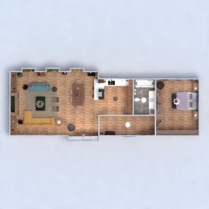 floorplans apartamento mobílias decoração faça você mesmo banheiro quarto quarto cozinha escritório sala de jantar arquitetura estúdio patamar 3d