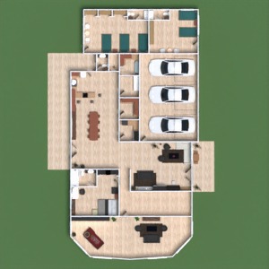 planos casa muebles paisaje arquitectura 3d