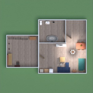 planos apartamento garaje 3d