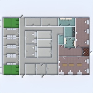 floorplans 办公室 3d