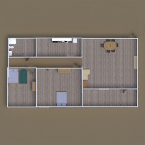 planos apartamento cuarto de baño dormitorio iluminación comedor 3d