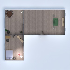floorplans 儿童房 办公室 3d