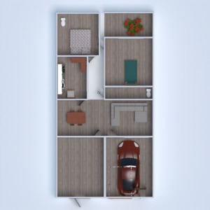 floorplans varanda inferior garagem cozinha 3d