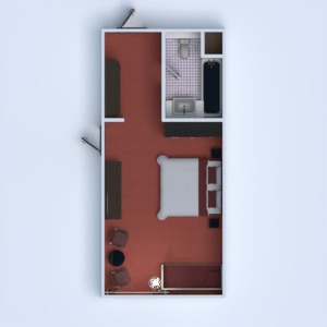 floorplans 浴室 卧室 3d