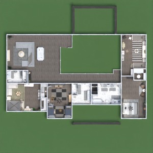 floorplans salle de bains cuisine 3d