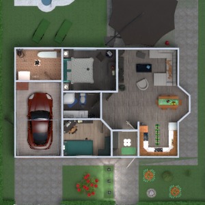 floorplans maison terrasse meubles diy salle de bains chambre à coucher salon garage cuisine extérieur eclairage salle à manger 3d