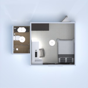 планировки спальня архитектура 3d