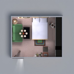 floorplans sypialnia 3d