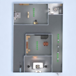 floorplans 独栋别墅 装饰 浴室 卧室 3d