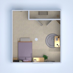 floorplans 家具 装饰 卧室 儿童房 3d