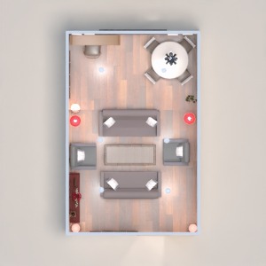 floorplans 公寓 餐厅 3d