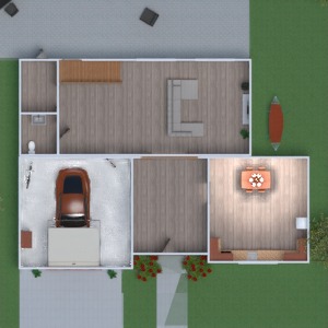 floorplans 独栋别墅 卧室 客厅 儿童房 家电 3d