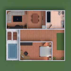 planos casa exterior 3d