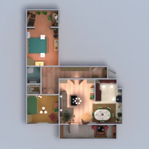 planos apartamento 3d