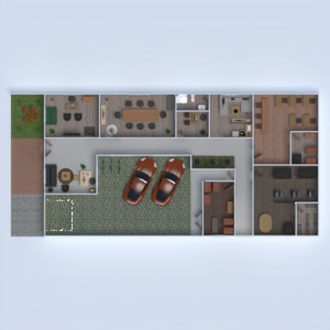 floorplans bureau architecture espace de rangement entrée 3d