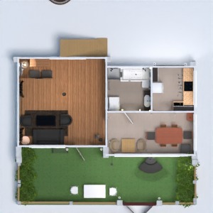 floorplans virtuvė biuras svetainė vonia namų apyvoka 3d