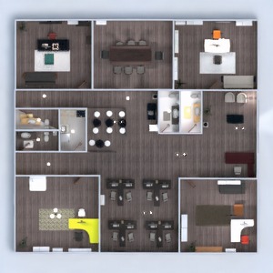 floorplans diy 办公室 结构 3d