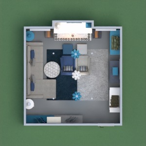 floorplans apartamento casa decoração quarto iluminação 3d