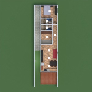 floorplans casa faça você mesmo quarto garagem cozinha 3d