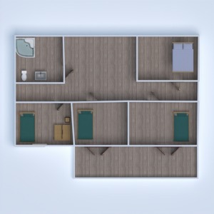 planos casa terraza arquitectura 3d