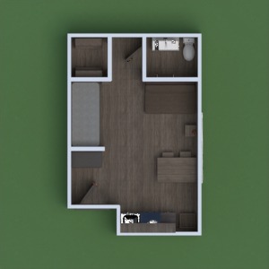 floorplans dom łazienka pokój dzienny kuchnia 3d