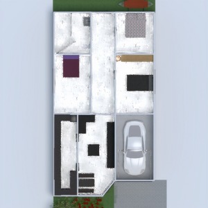 floorplans casa banheiro quarto quarto área externa 3d