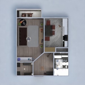 floorplans 公寓 家具 装饰 改造 3d