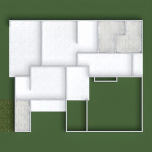 floorplans virtuvė butas terasa kraštovaizdis prieškambaris 3d
