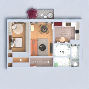 floorplans appartement décoration diy chambre à coucher eclairage 3d