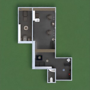 floorplans 装饰 diy 照明 改造 单间公寓 3d