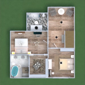floorplans dom taras meble wystrój wnętrz zrób to sam kuchnia oświetlenie jadalnia architektura przechowywanie 3d