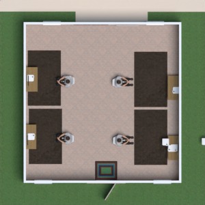 floorplans mieszkanie typu studio 3d