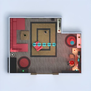 планировки квартира мебель декор гостиная студия 3d