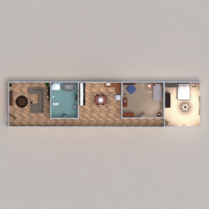 floorplans casa decoração banheiro quarto quarto cozinha escritório patamar 3d