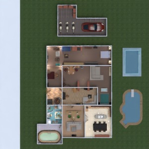floorplans mieszkanie dom meble wystrój wnętrz łazienka sypialnia pokój dzienny garaż kuchnia biuro oświetlenie gospodarstwo domowe jadalnia architektura przechowywanie mieszkanie typu studio 3d