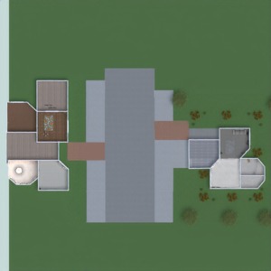 planos apartamento casa paisaje 3d