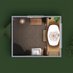 planos cuarto de baño arquitectura 3d